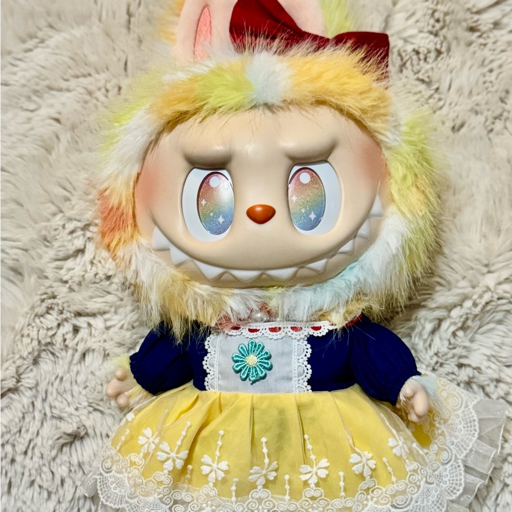 Labubu Clothes and Accessories - Snow White 2pcs for 38cm Labubu